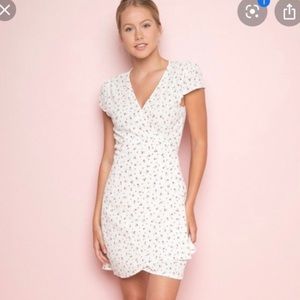 Robbie Dress - white rose
